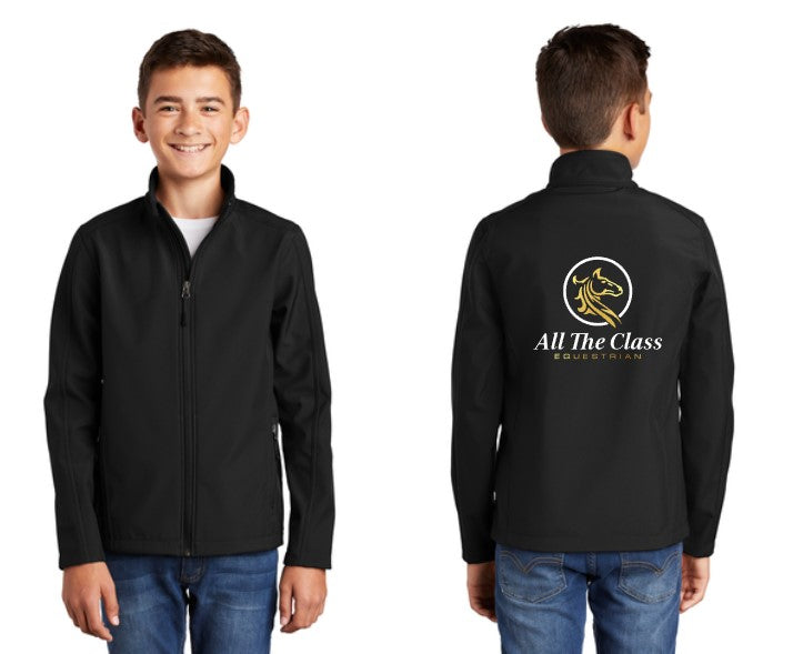 All the Class - Port Authority® Youth Core Soft Shell Jacket