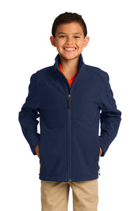 Hoofprints on the Heart - Port Authority® Youth Core Soft Shell Jacket