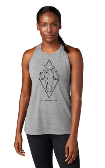 The Gifted Equine Foundation - Sport-Tek ® Ladies PosiCharge ® Tri-Blend Wicking Tank