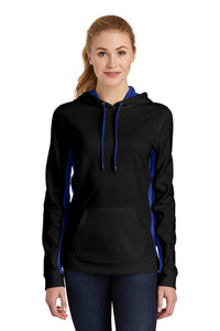 Moonhaven Farms - Sport-Tek® Ladies Sport-Wick® Fleece Colorblock Hooded Pullover