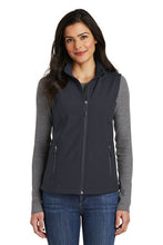 Load image into Gallery viewer, Hoofprints on the Heart - Port Authority® Ladies Core Soft Shell Vest