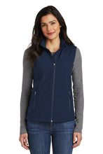 Load image into Gallery viewer, Hoofprints on the Heart - Port Authority® Ladies Core Soft Shell Vest