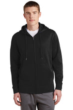 Load image into Gallery viewer, Sport-Tek® Sport-Wick® Fleece Full-Zip Hooded Jacket