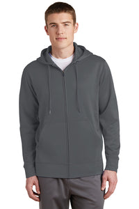 Sport-Tek® Sport-Wick® Fleece Full-Zip Hooded Jacket