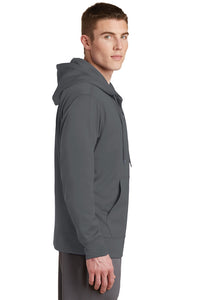 Sport-Tek® Sport-Wick® Fleece Full-Zip Hooded Jacket