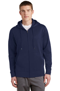 Sport-Tek® Sport-Wick® Fleece Full-Zip Hooded Jacket