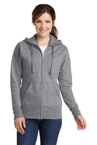 Dash K9 Sports - Port & Company® Ladies Core Fleece Full-Zip Hooded Sweatshirt