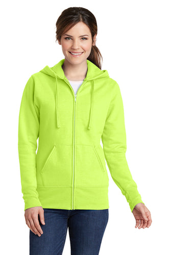 Dash K9 Sports - Port & Company® Ladies Core Fleece Full-Zip Hooded Sweatshirt