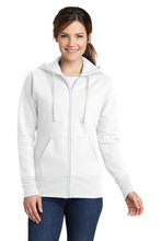 Load image into Gallery viewer, Dash K9 Sports - Port &amp; Company® Ladies Core Fleece Full-Zip Hooded Sweatshirt