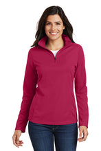 Load image into Gallery viewer, Port Authority® Ladies Pinpoint Mesh 1/2-Zip