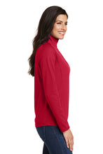 Load image into Gallery viewer, Port Authority® Ladies Pinpoint Mesh 1/2-Zip