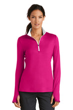 Load image into Gallery viewer, Nike Ladies Dri-FIT Stretch 1/2-Zip Cover-Up