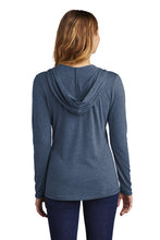 Load image into Gallery viewer, Ashcombe Sporthorses -  District ® Perfect Tri ® Long Sleeve Hoodie (Men&#39;s &amp; Ladies)
