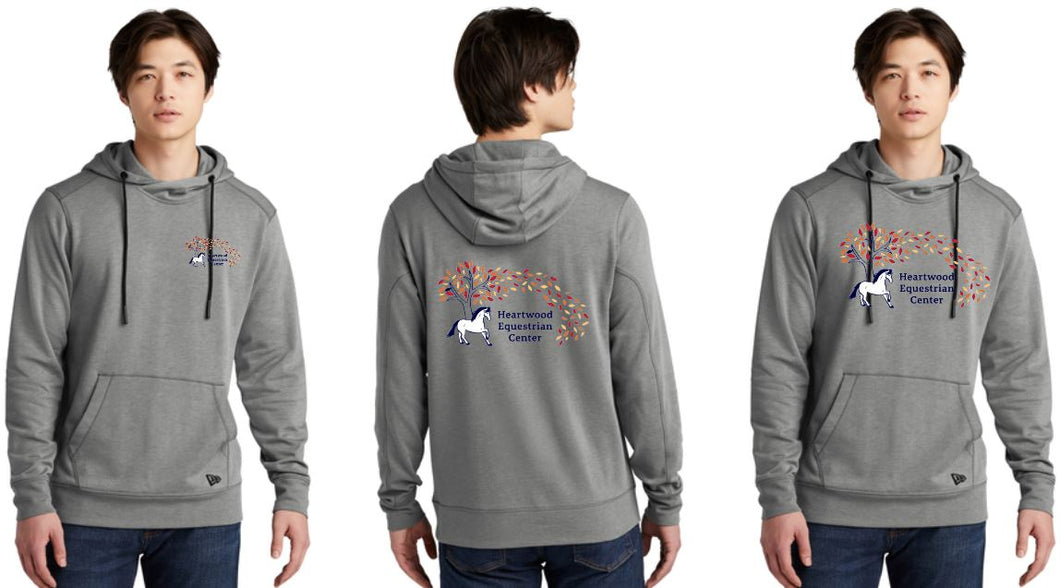 Heartwood Equestrian Center - New Era® Tri-Blend Fleece Pullover Hoodie