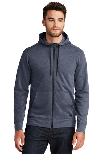 New Era® Tri-Blend Fleece Full-Zip Hoodie