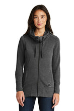 Load image into Gallery viewer, New Era® Ladies Tri-Blend Fleece Full-Zip Hoodie