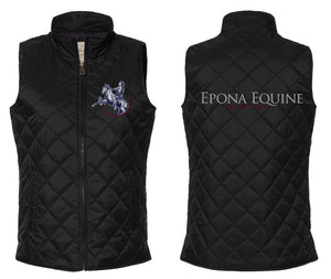 Epona Equine Eventing - Weatherproof - Vintage Diamond Quilted Vest (Ladies & Men's)