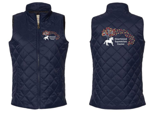 Heartwood Equestrian Center - Weatherproof - Vintage Diamond Quilted Vest