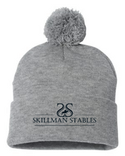 Load image into Gallery viewer, Skillman Stables Sportsman - Pom-Pom 12&quot; Knit Beanie