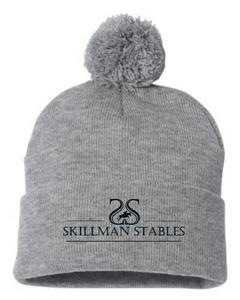 Skillman Stables Sportsman - Pom-Pom 12" Knit Beanie