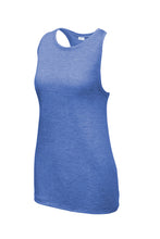 Load image into Gallery viewer, Sport-Tek ® Ladies PosiCharge ® Tri-Blend Wicking Tank