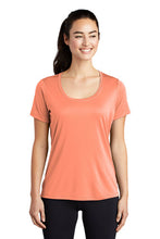 Load image into Gallery viewer, Sport-Tek ® Ladies Posi-UV ™ Pro Scoop Neck Tee