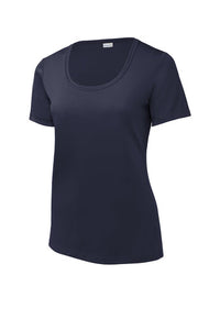 Old Stone Farms - Sport-Tek ® Ladies Posi-UV ™ Pro Scoop Neck Tee