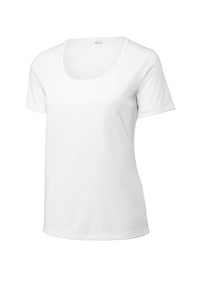 Sport-Tek ® Ladies Posi-UV ™ Pro Scoop Neck Tee