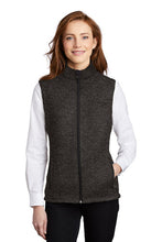 Load image into Gallery viewer, Lancaster Equestrian Port Authority ® Ladies Sweater Fleece Vest