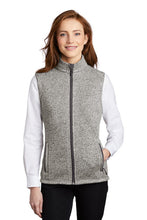 Load image into Gallery viewer, Port Authority ® Ladies Sweater Fleece Vest
