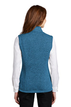Load image into Gallery viewer, Port Authority ® Ladies Sweater Fleece Vest