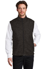 Load image into Gallery viewer, Port Authority ® Sweater Fleece Vest