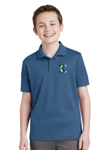 TCE Sport-Tek® Youth PosiCharge® RacerMesh® Polo