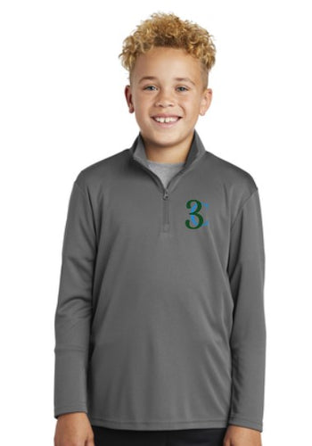 TCE Sport-Tek® Youth PosiCharge® Competitor™ 1/4-Zip Pullover