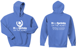Hoofprints on the Heart - Youth Hooded Sweatshirt