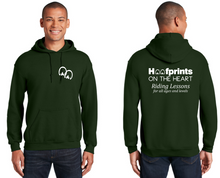 Load image into Gallery viewer, Hoofprints on the Heart - Adult Hooded Sweatshirt