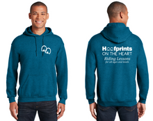 Load image into Gallery viewer, Hoofprints on the Heart - Adult Hooded Sweatshirt