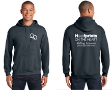 Load image into Gallery viewer, Hoofprints on the Heart - Adult Hooded Sweatshirt