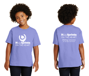 Hoofprints on the Heart - Youth T-shirt
