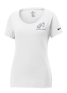 CJF - Nike Ladies Dri-FIT Cotton/Poly Scoop Neck Tee