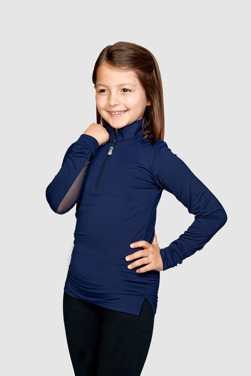 EIS Children's Solid Navy COOL Shirt ®
