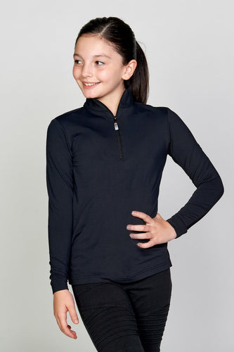EIS Youth Solid Black COOL Shirt ®