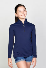 Load image into Gallery viewer, EIS Youth Solid Navy COOL Shirt ®