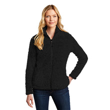 Load image into Gallery viewer, Port Authority® Ladies Cozy Fleece Sherpa Jacket