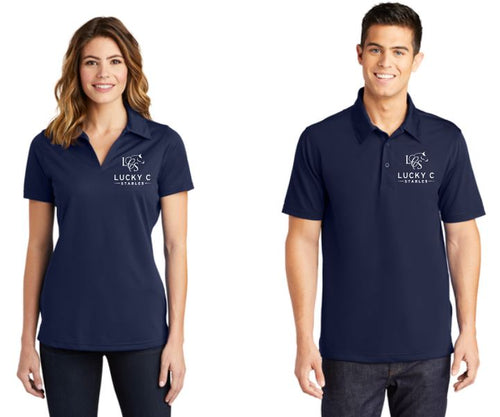 Lucky C Stables - Sport-Tek® PosiCharge® Active Textured Polo (Men's & Ladies)