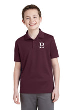 Load image into Gallery viewer, Burnett Farm Sport-Tek® Youth PosiCharge® RacerMesh® Polo