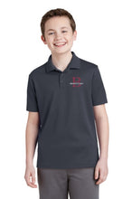 Load image into Gallery viewer, Burnett Farm Sport-Tek® Youth PosiCharge® RacerMesh® Polo