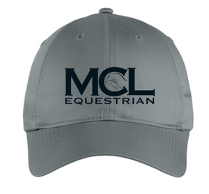 MCL Equestrian Classic Unstructured Baseball Cap