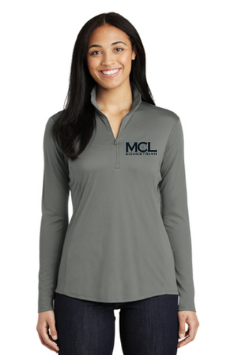 MCL Equestrian Sport-Tek® PosiCharge® Competitor™ 1/4-Zip Pullover