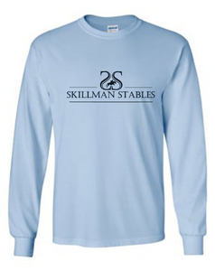Skillman Stables Gildan Ultra Cotton Long Sleeve T-Shirt - Screen Printed